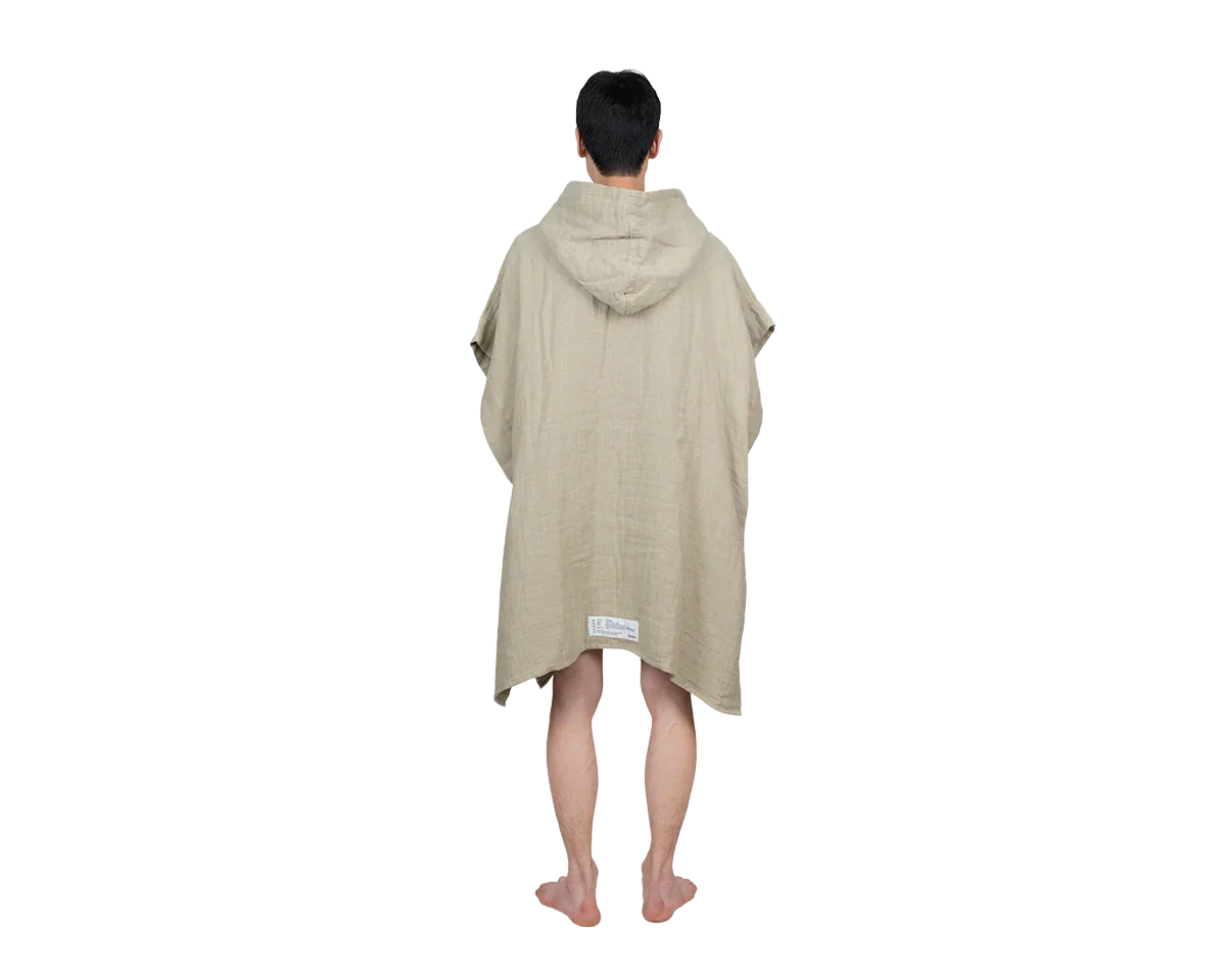 FRAMA - Light Towel Poncho | Sage Green Frama