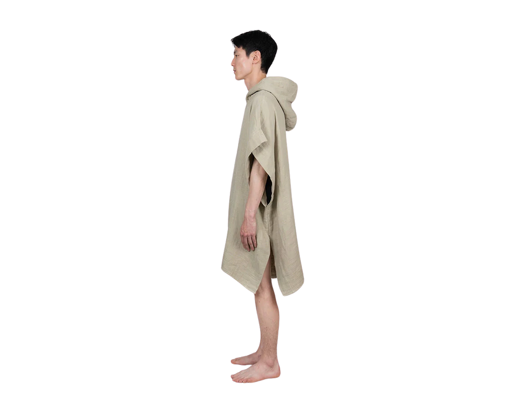 FRAMA - Light Towel Poncho | Sage Green Frama