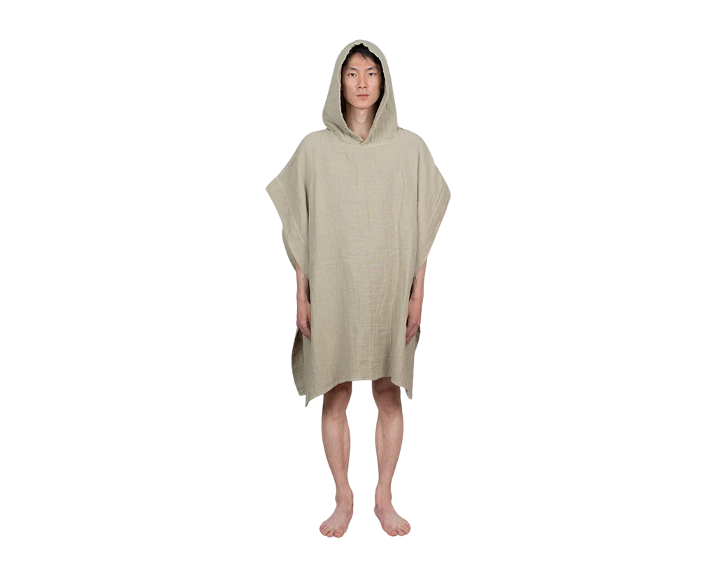 FRAMA - Light Towel Poncho | Sage Green Frama