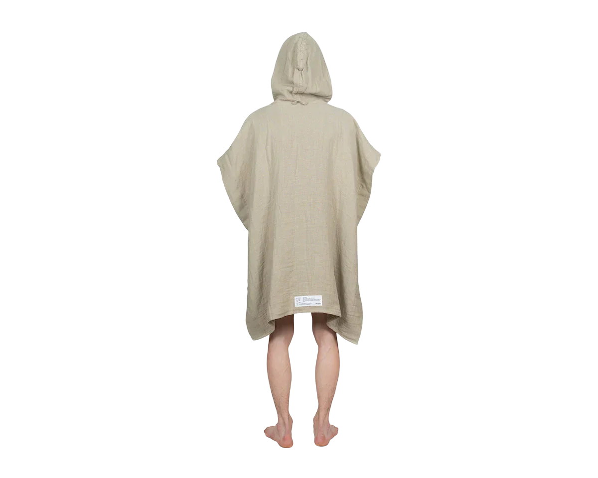 FRAMA - Light Towel Poncho | Sage Green Frama