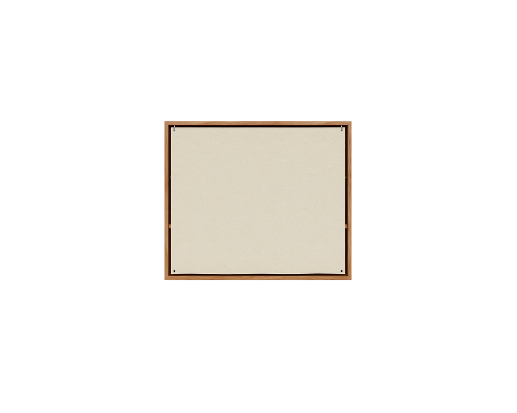 FRAMA - Shelf Library Canvas Cabinet | Natural Oak / Canvas