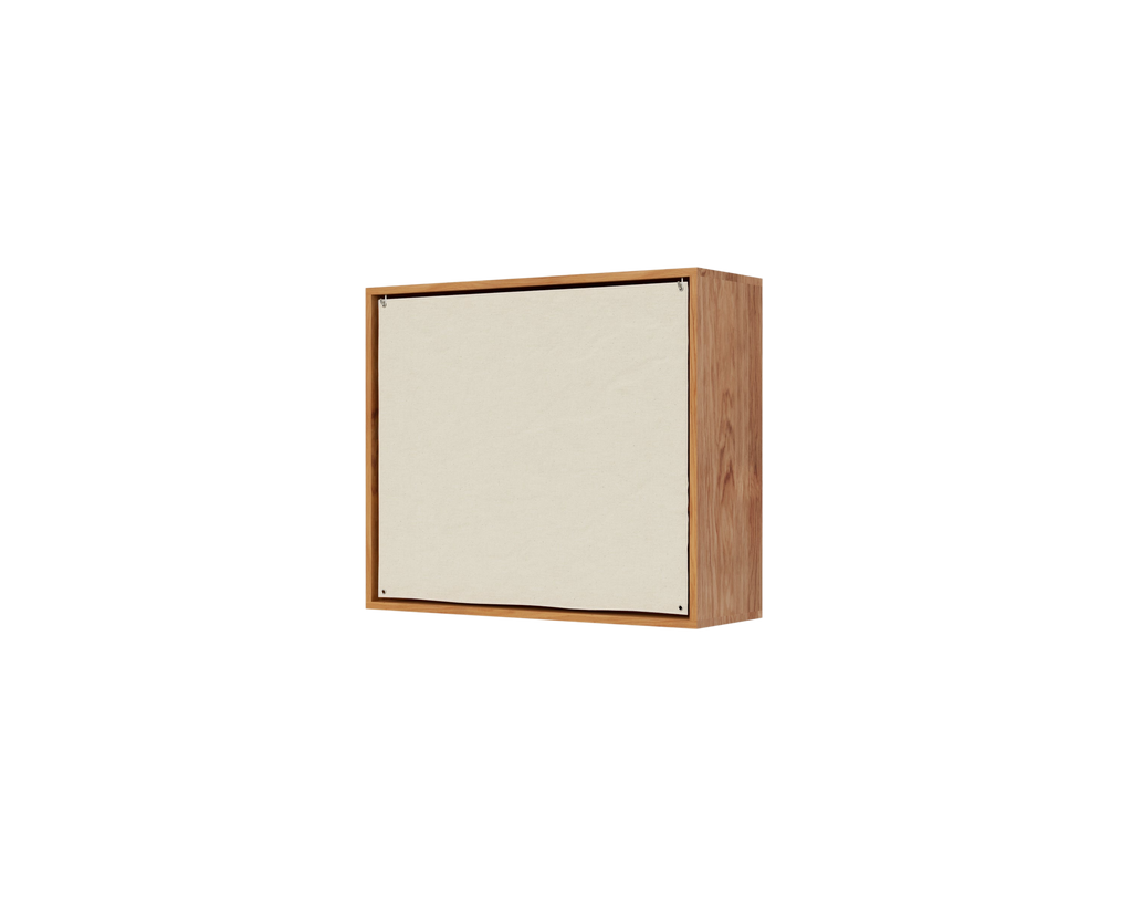 FRAMA - Shelf Library Canvas Cabinet | Natural Oak / Canvas