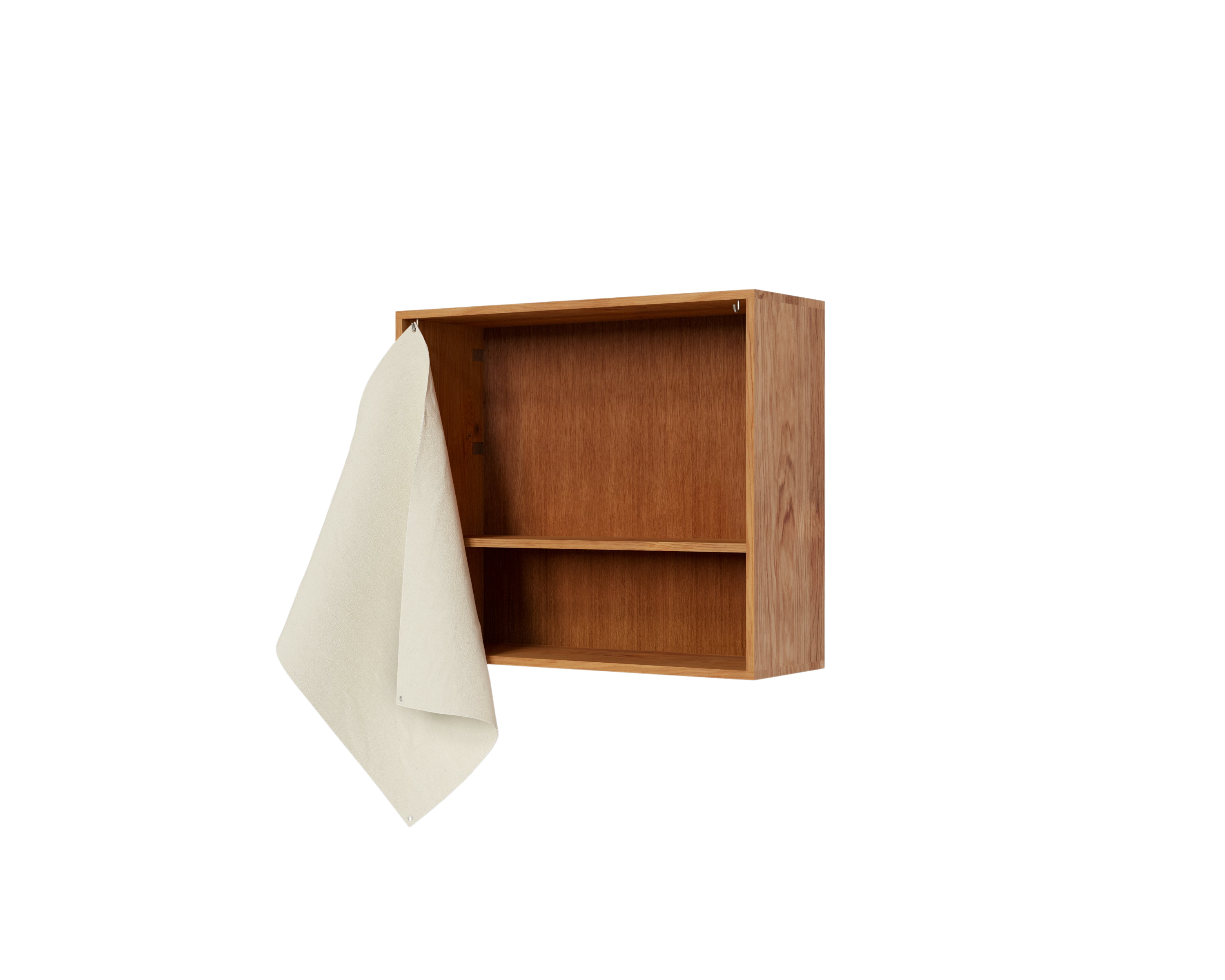 FRAMA - Shelf Library Canvas Cabinet | Natural Oak / Canvas