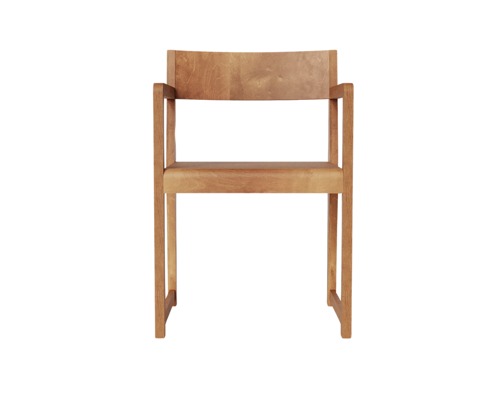 FRAMA - Armrest Chair 01 | Warm Brown Birch FRAMA