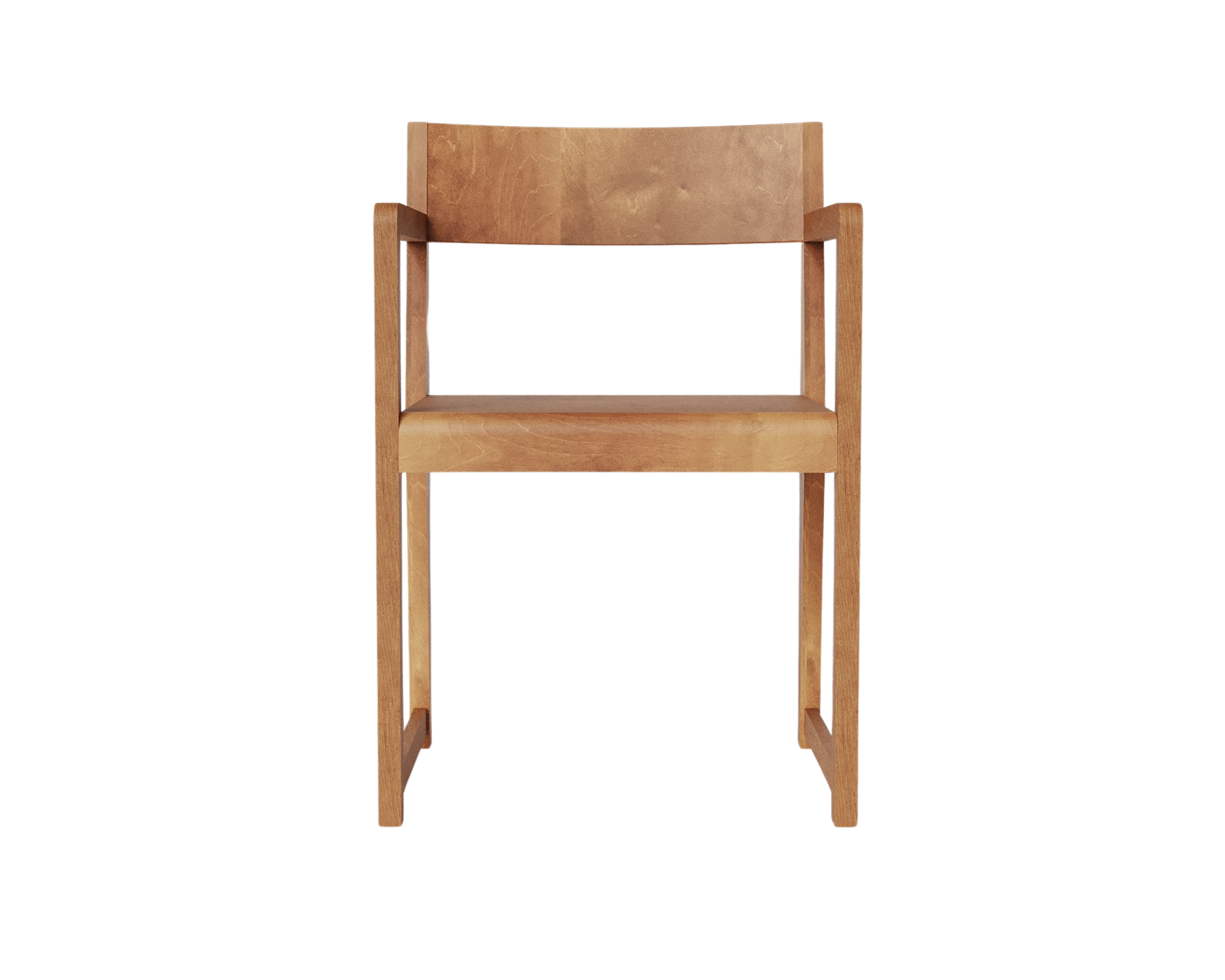 FRAMA - Armrest Chair 01 | Warm Brown Birch FRAMA