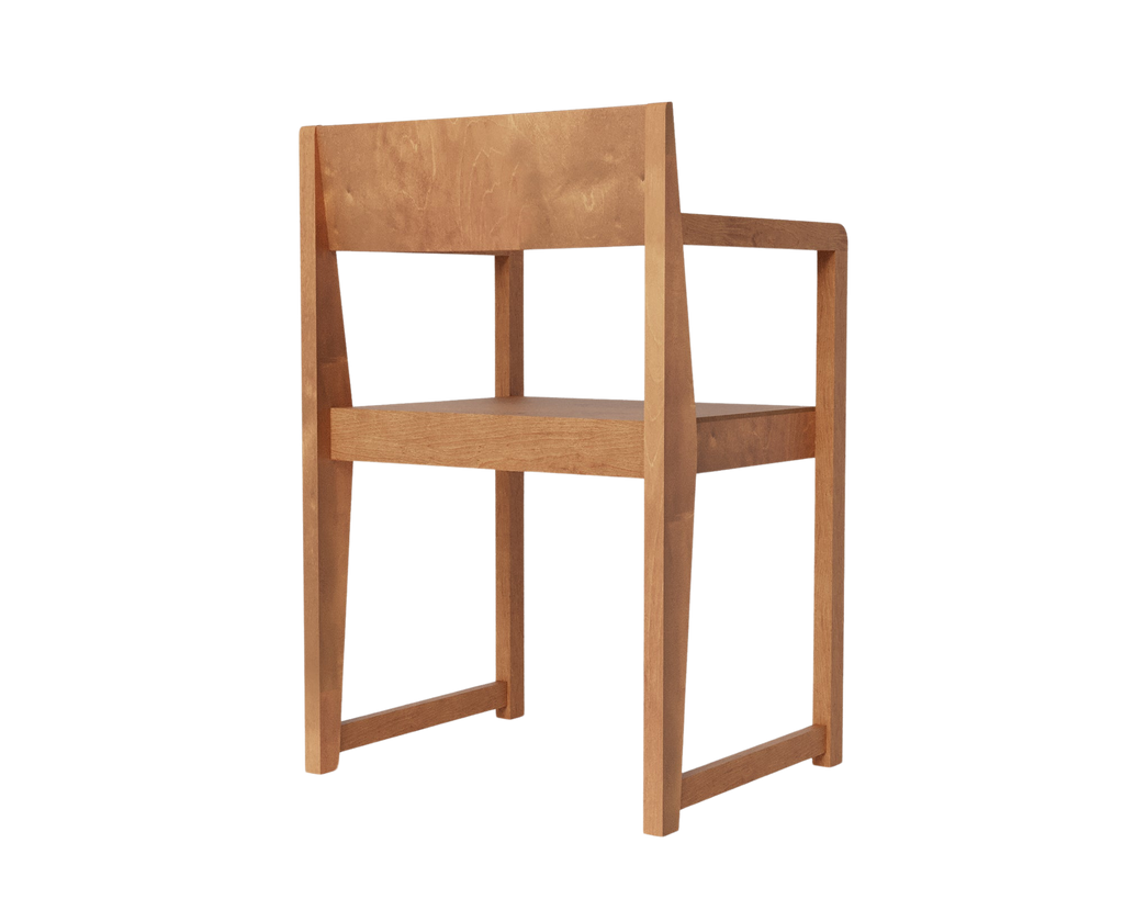 FRAMA - Armrest Chair 01 | Warm Brown Birch FRAMA