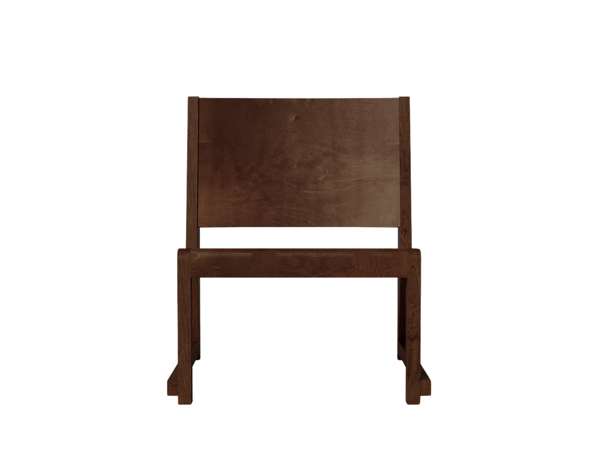 FRAMA - Easy Chair 01 | Dark Brown Birch