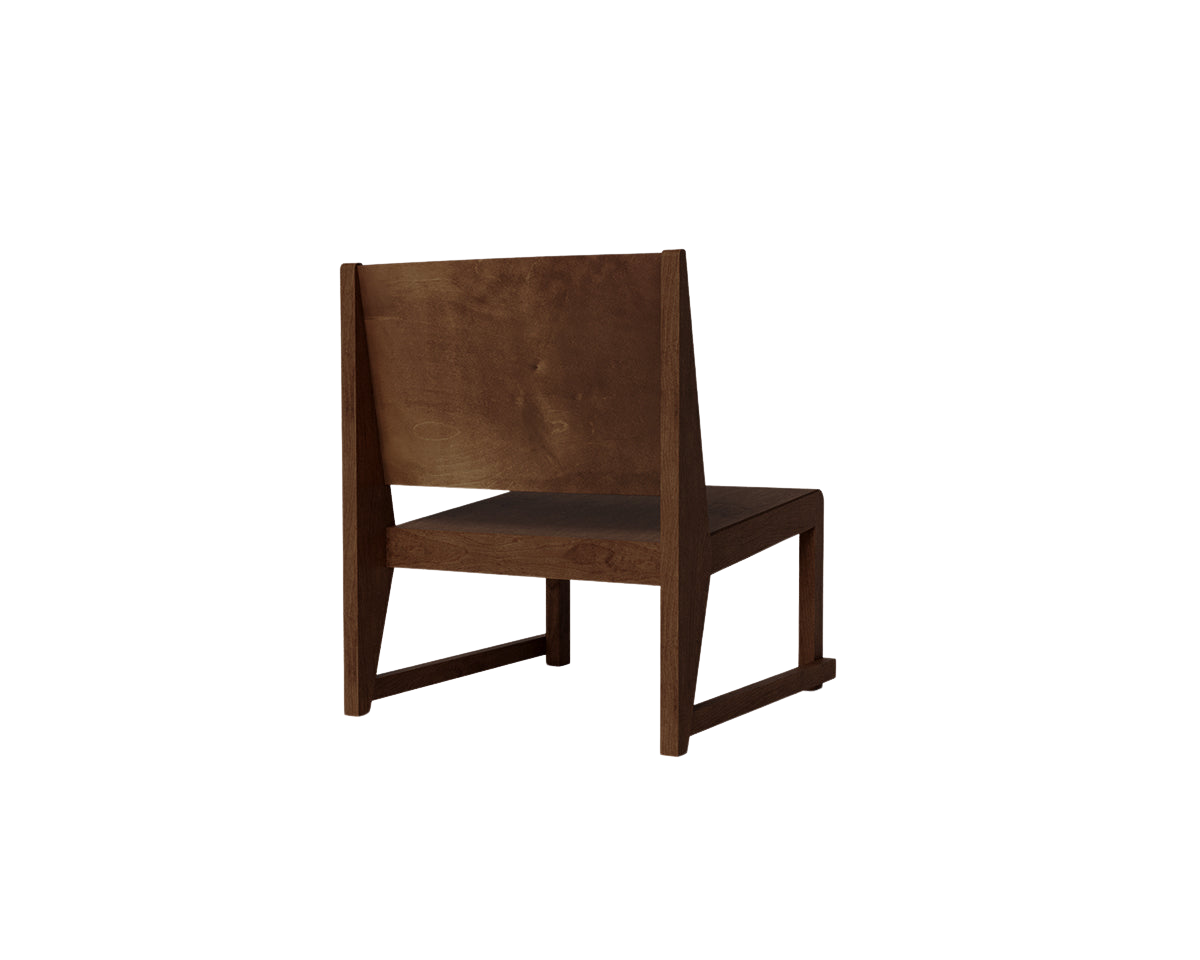 FRAMA - Easy Chair 01 | Dark Brown Birch