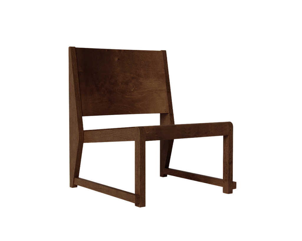 FRAMA - Easy Chair 01 | Dark Brown Birch FRAMA