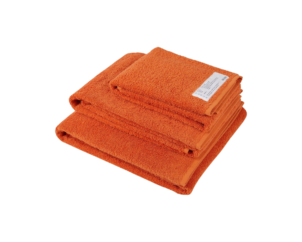 FRAMA - Heavy Towel Set | Burnt Orange Frama