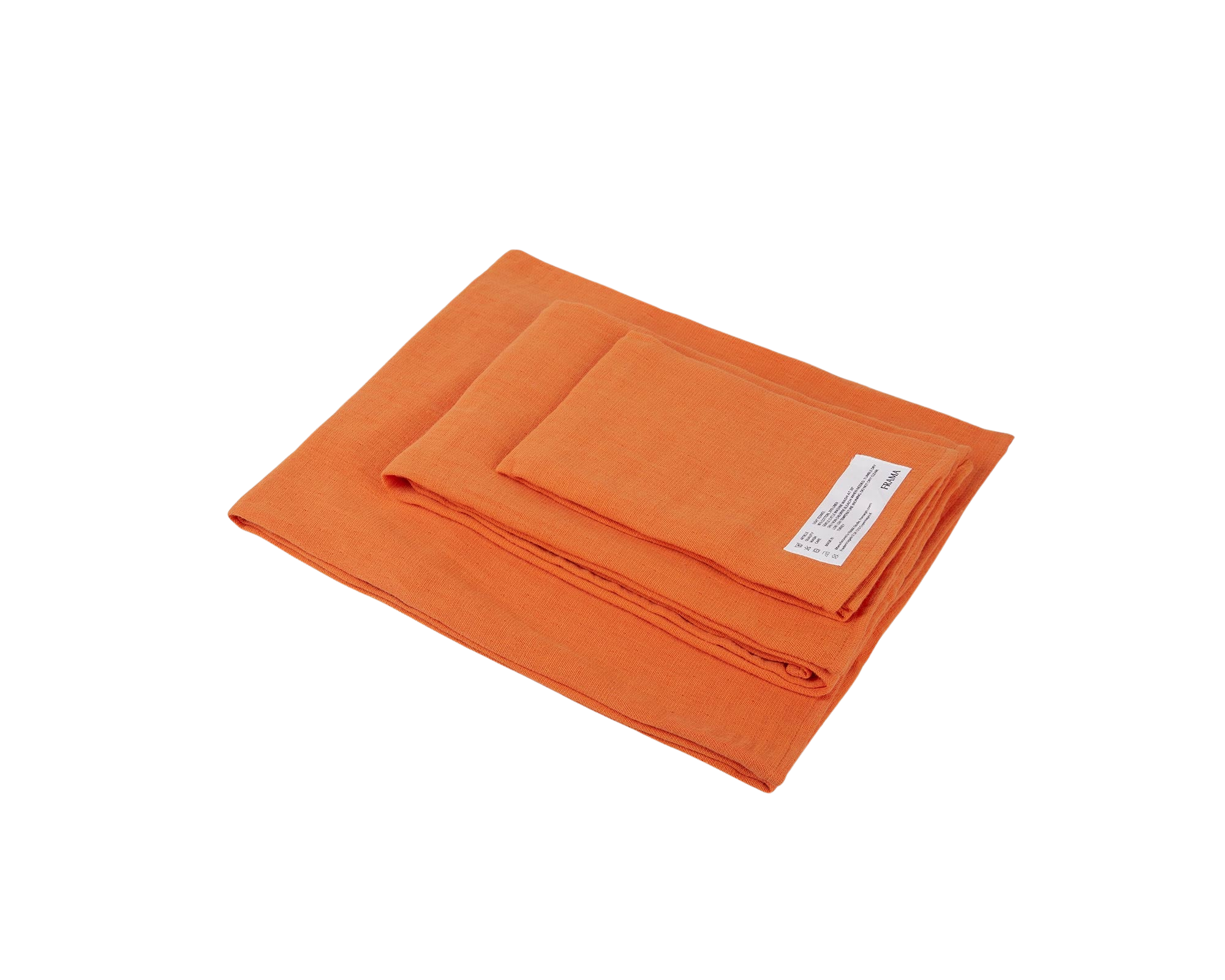 FRAMA - Light Towel Set | Burnt Orange Frama