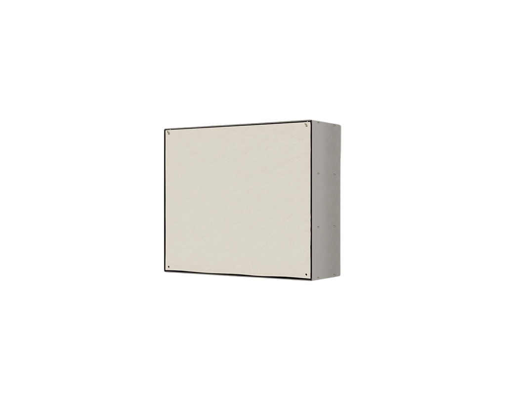 FRAMA - Shelf Library Canvas Cabinet | Stainless Steel / Canvas