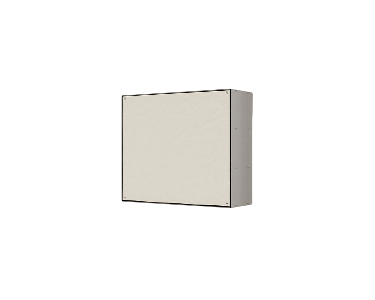 FRAMA - Shelf Library Canvas Cabinet | Stainless Steel / Canvas