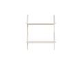 FRAMA - Shelf Library Hanger Section | Warm White Steel | H108.4 / W80