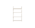 FRAMA - Shelf Library Single Section | Warm White Steel | H108.4 / W60 FRAMA