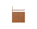 FRAMA - Shelf Library Medium Cabinet Add-on Section | Natural Oak | H114.8 / W80