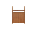 FRAMA - Shelf Library Medium Cabinet Section | Natural Oak | H114.8 / W80