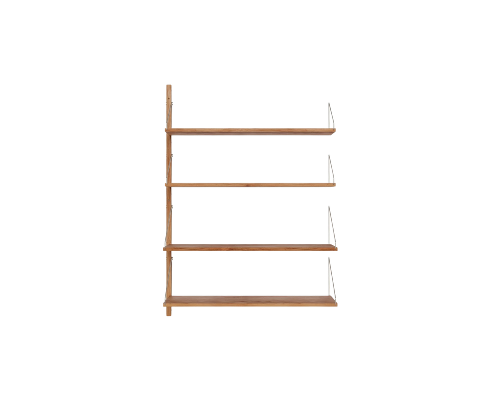 FRAMA - Shelf Library Add-on Section | Natural Oak | H114.8 / W80 FRAMA