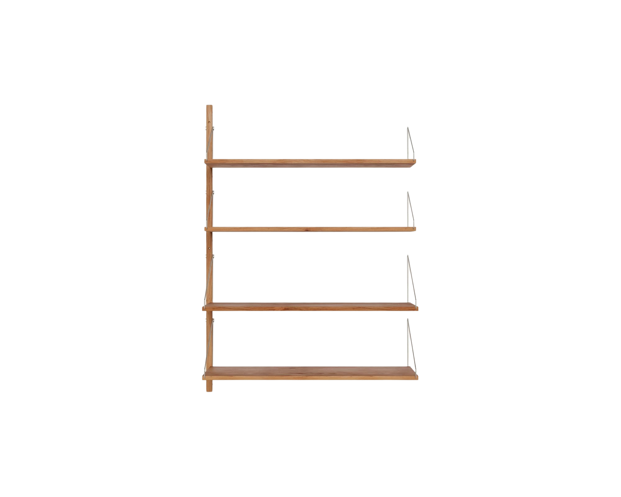 FRAMA - Shelf Library Add-on Section | Natural Oak | H114.8 / W80