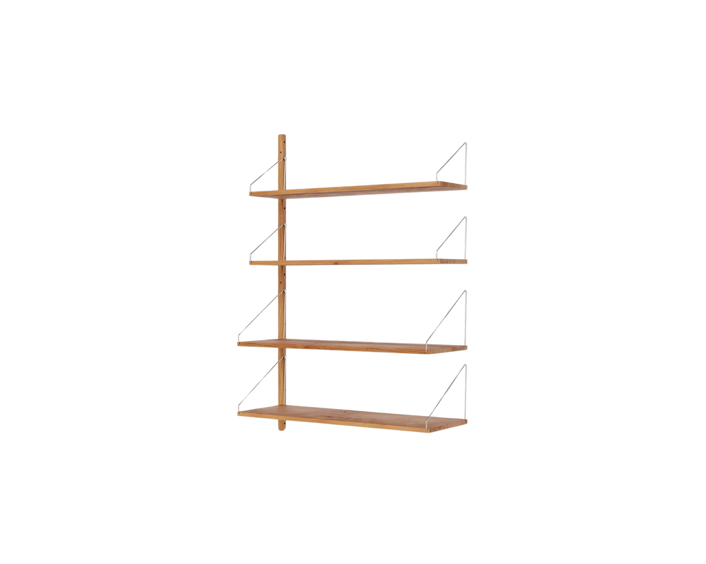 FRAMA - Shelf Library Add-on Section | Natural Oak | H114.8 / W80 FRAMA