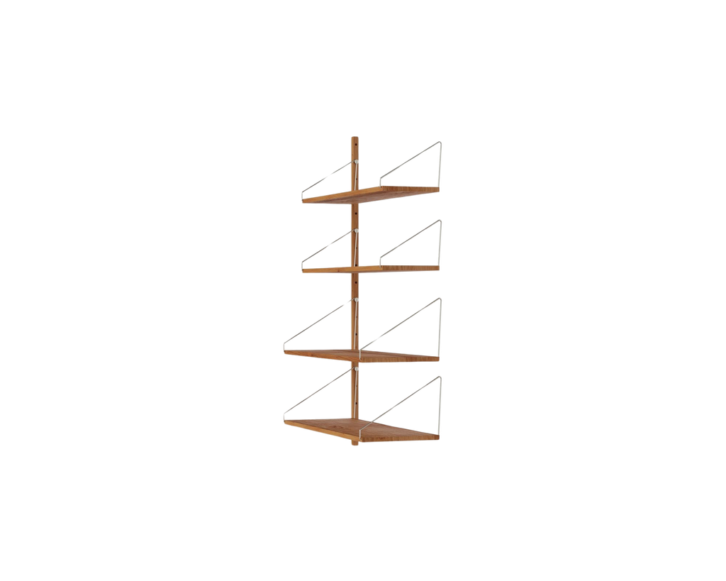 FRAMA - Shelf Library Add-on Section | Natural Oak | H114.8 / W80