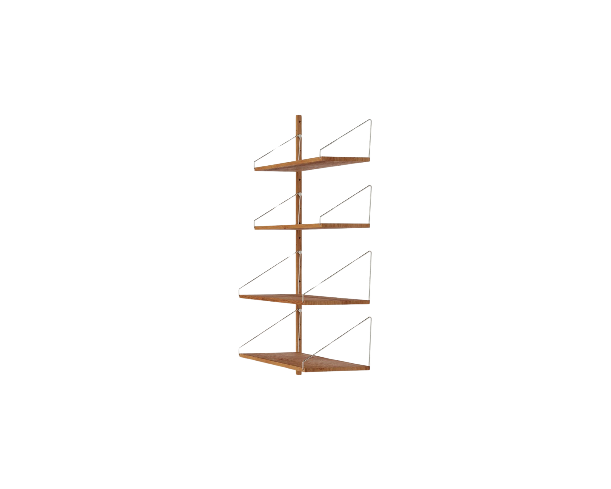 FRAMA - Shelf Library Add-on Section | Natural Oak | H114.8 / W80