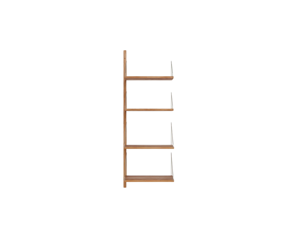 FRAMA - Shelf Library Add-on Section | Natural Oak | H114.8 / W40