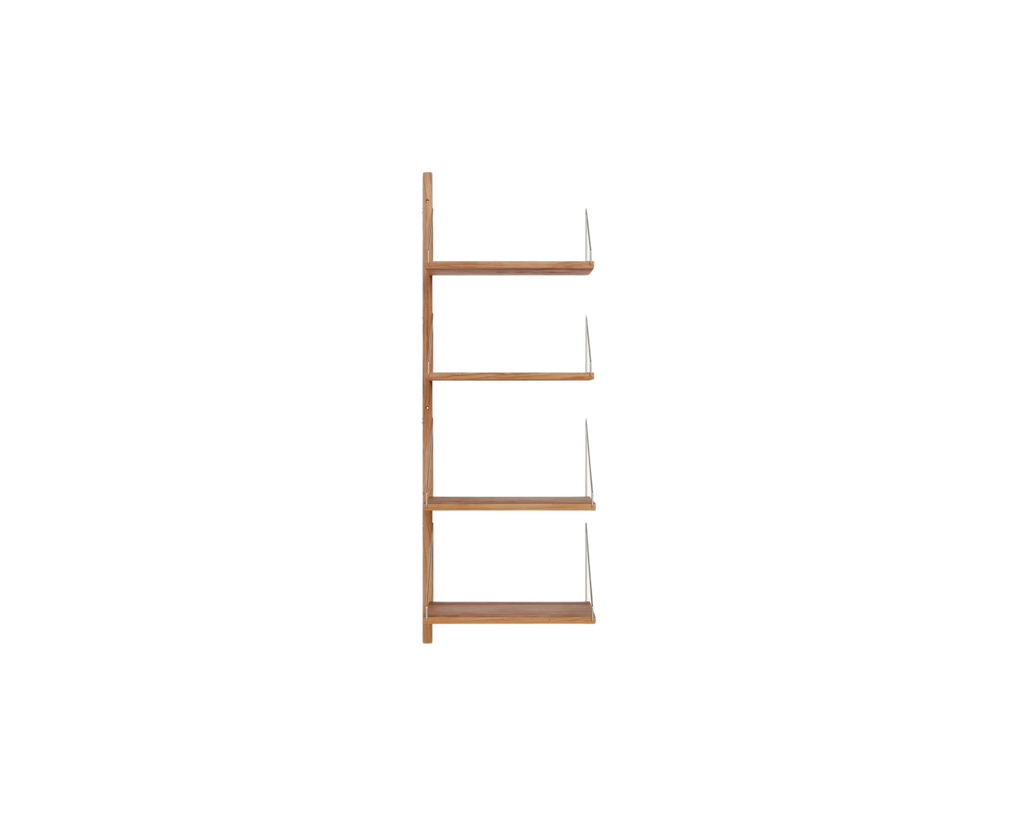 FRAMA - Shelf Library Add-on Section | Natural Oak | H114.8 / W40