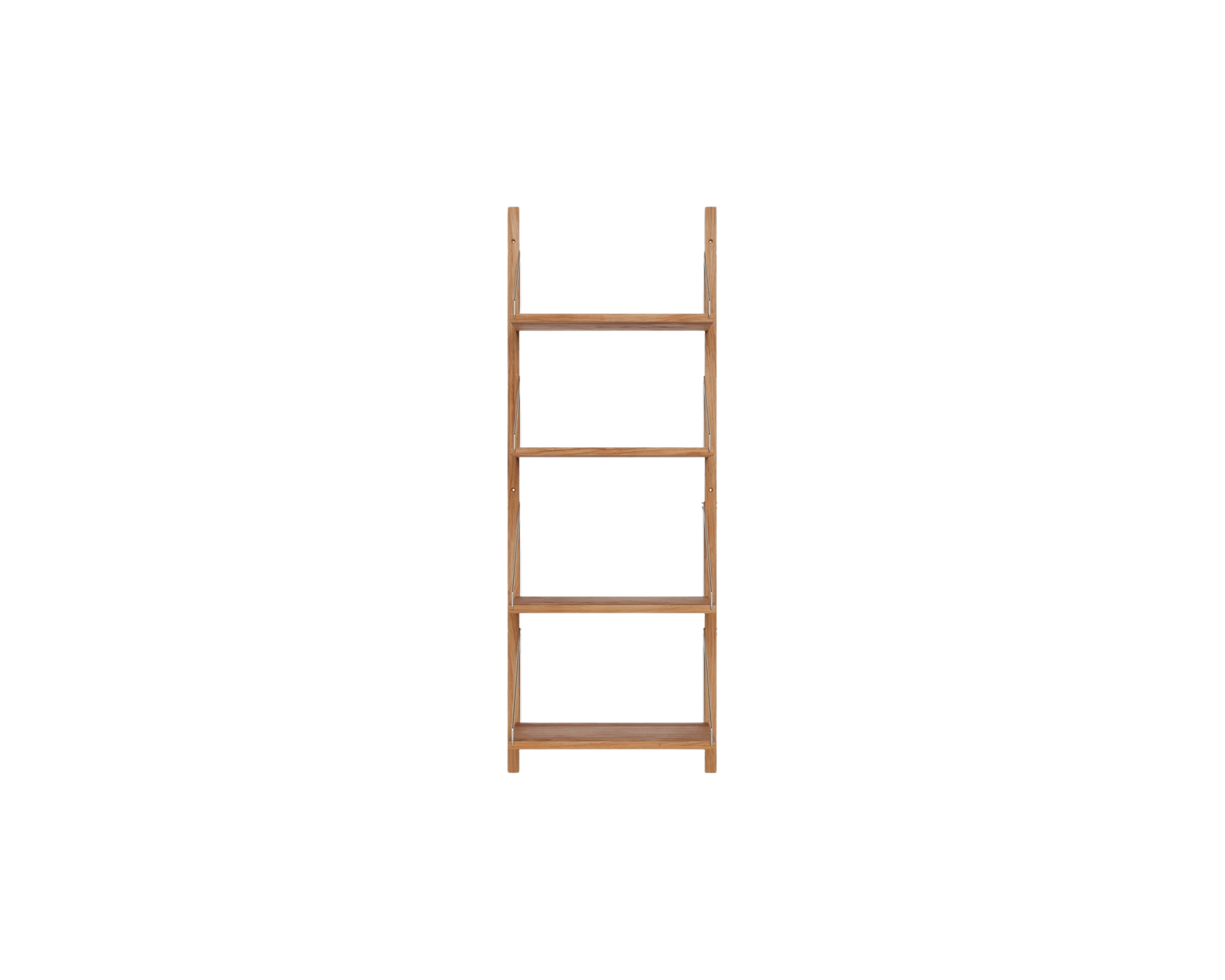 FRAMA - Shelf Library Single Section | Natural Oak | H114.8 / W40