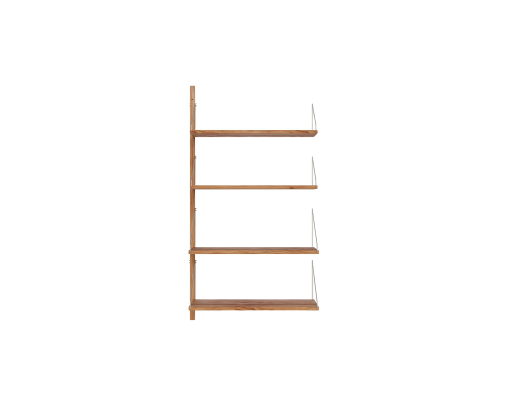 FRAMA - Shelf Library Add-on Section | Natural Oak | H114.8 / W60