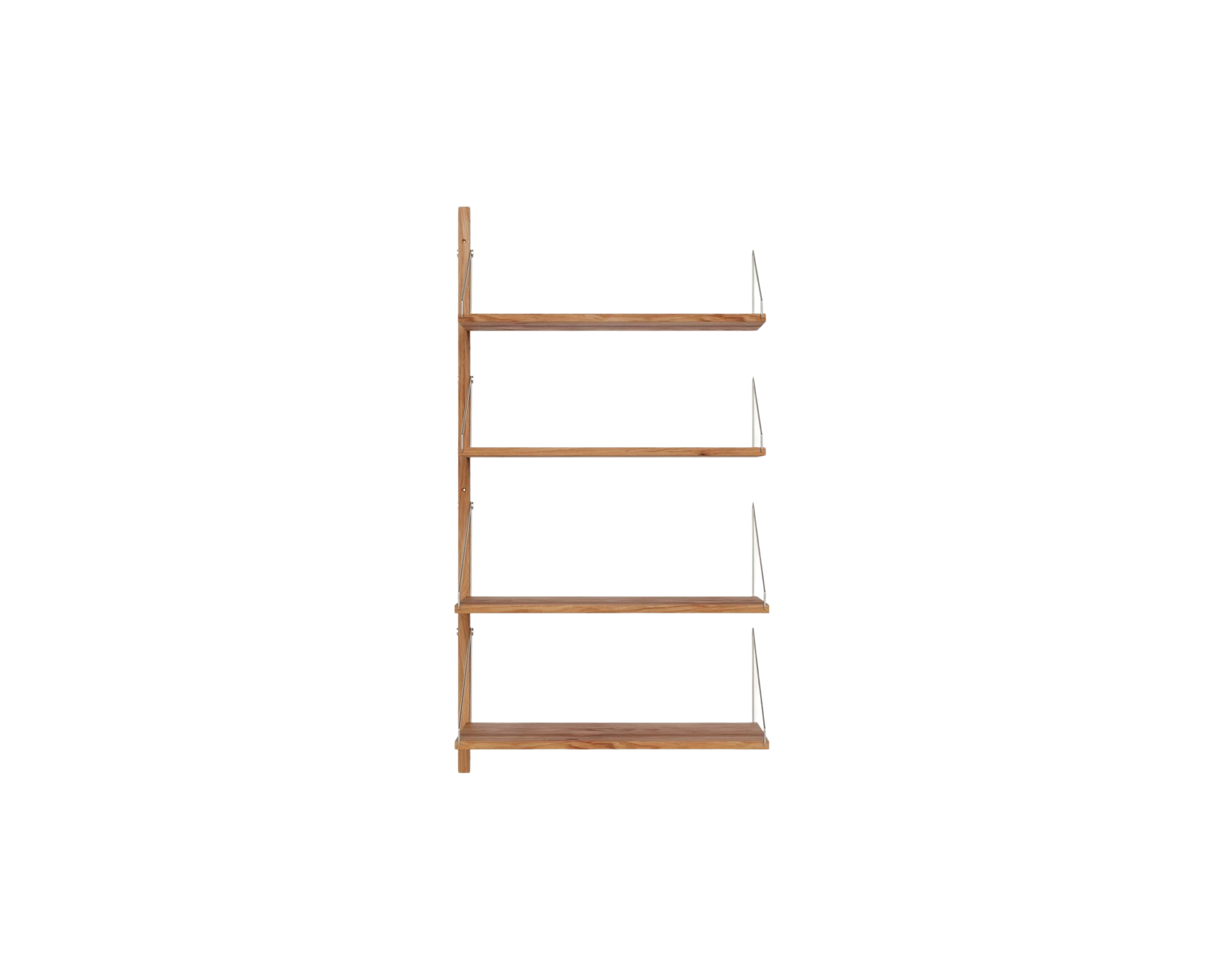 FRAMA - Shelf Library Add-on Section | Natural Oak | H114.8 / W60