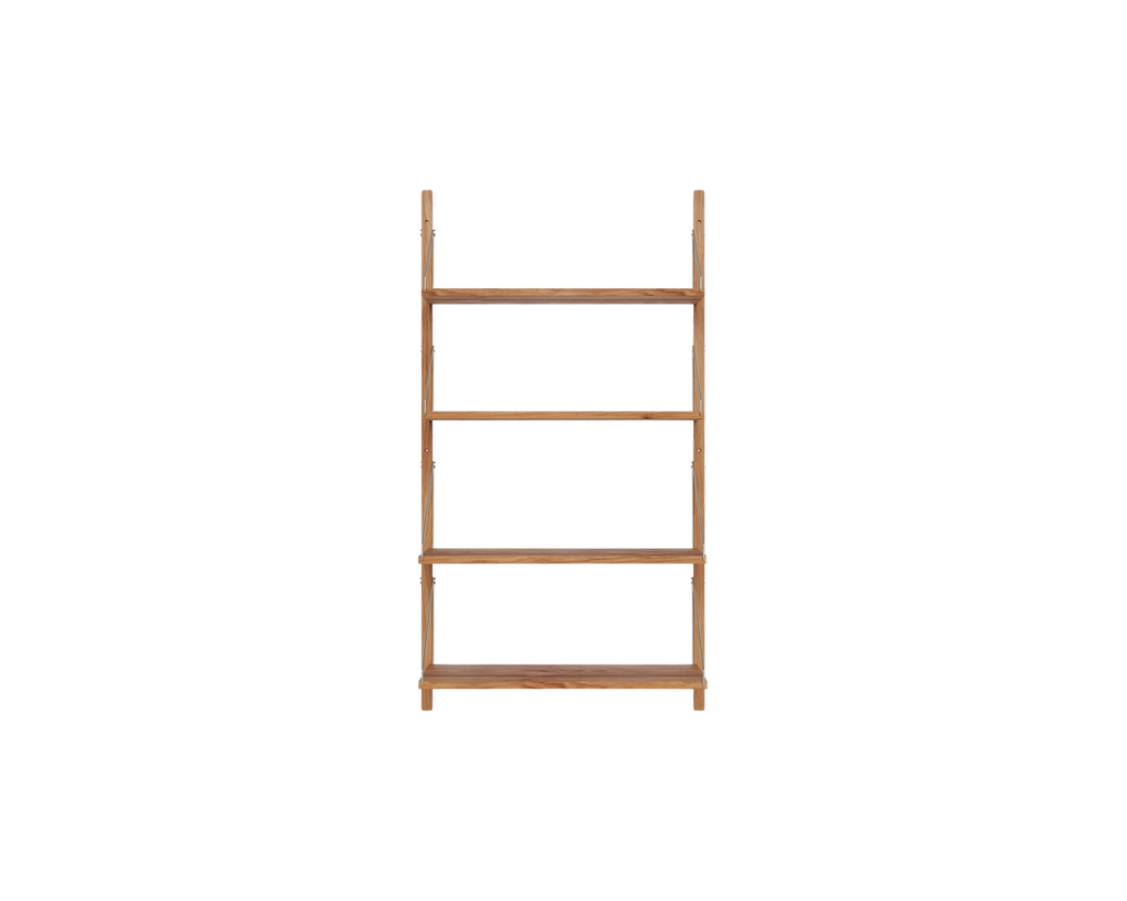 FRAMA - Shelf Library Single Section | Natural Oak | H114.8 / W60 FRAMA