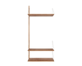 FRAMA - Shelf Library Add-on Hanger Section | Natural Oak | H185.2 / W80
