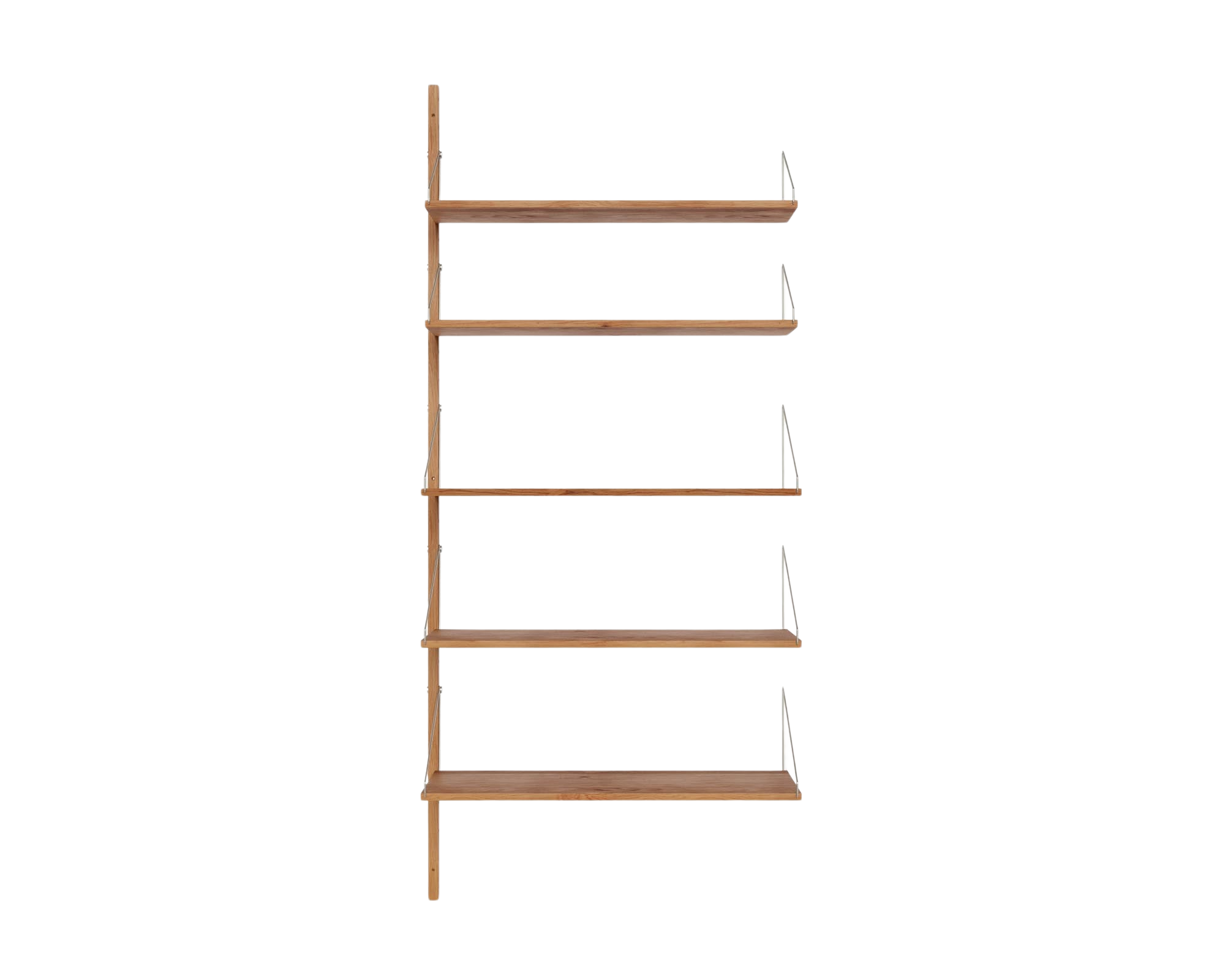 FRAMA - Shelf Library Add-on Section | Natural Oak | H185.2 / W80