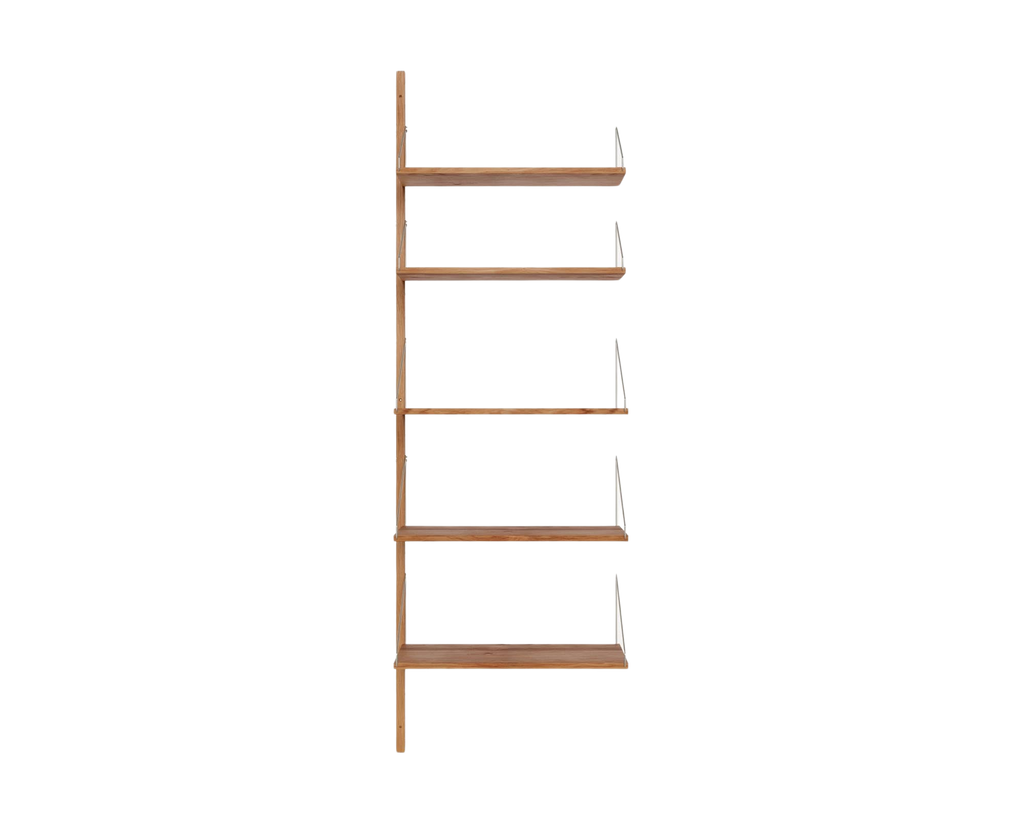 FRAMA - Shelf Library Add-on Section | Natural Oak | H185.2 / W60