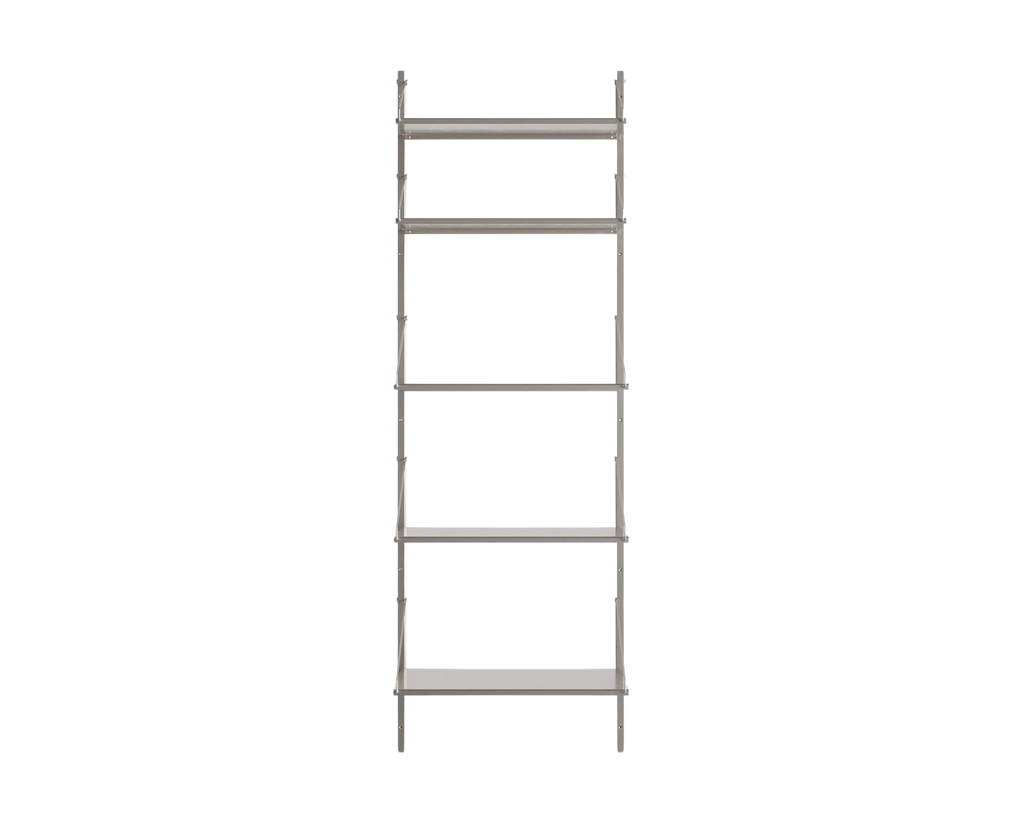 FRAMA - Shelf Library Single Section | Stainless Steel | H185.2 / W60