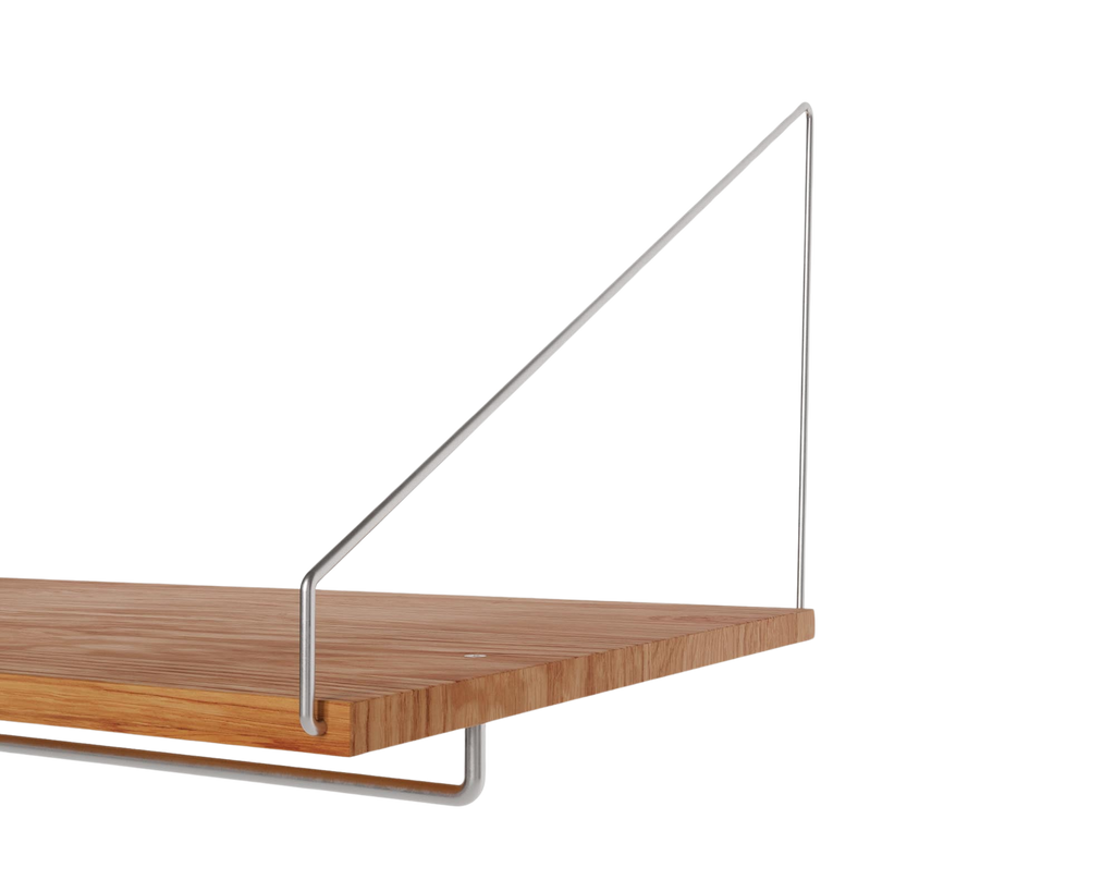 FRAMA - Library Hanger Shelf | Natural Oak | D40 / W80 FRAMA