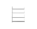FRAMA - Shelf Library Add-on Section | Stainless Steel | H108.4 / W80