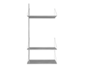 FRAMA - Shelf Library Add-on Hanger Section | Stainless Steel | H185.2 / W80