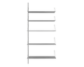 FRAMA - Shelf Library Add-on Section | Stainless Steel | H185.2 / W80