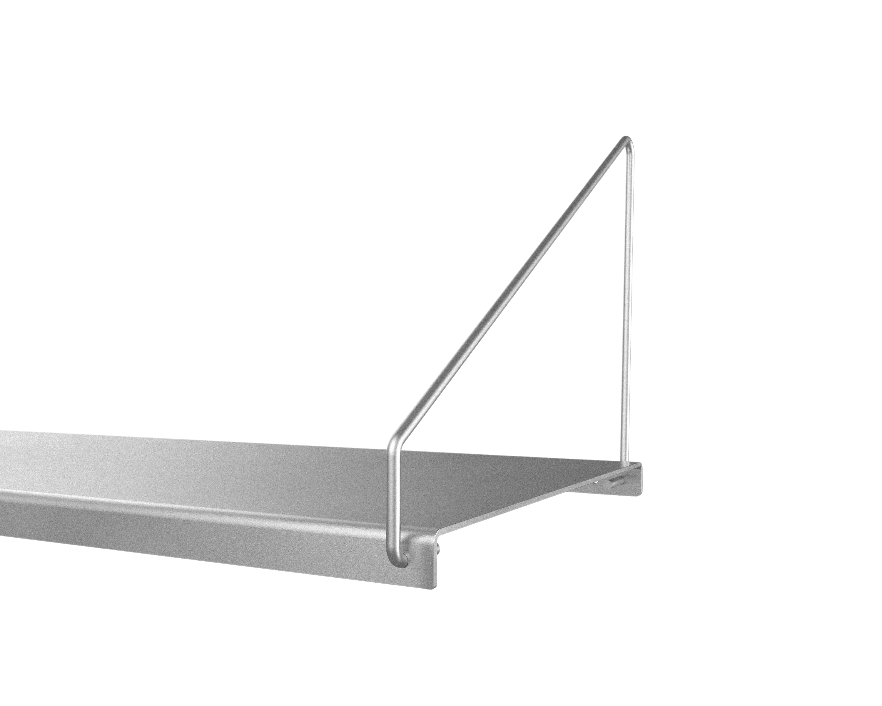 FRAMA - Shelf Library Add-on Section | Stainless Steel | H108.4 / W80