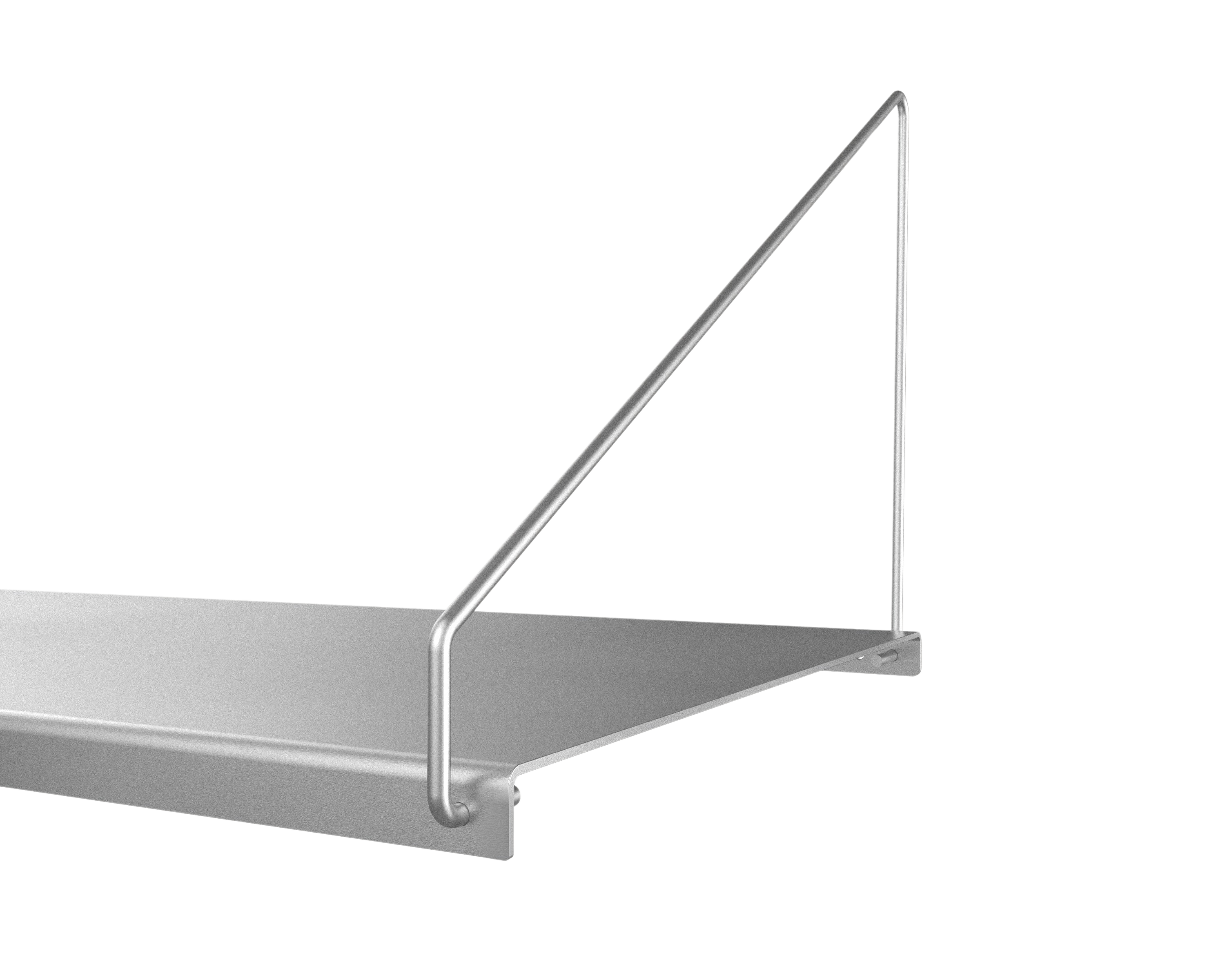 FRAMA - Shelf Library Add-on Section | Stainless Steel | H185.2 / W80