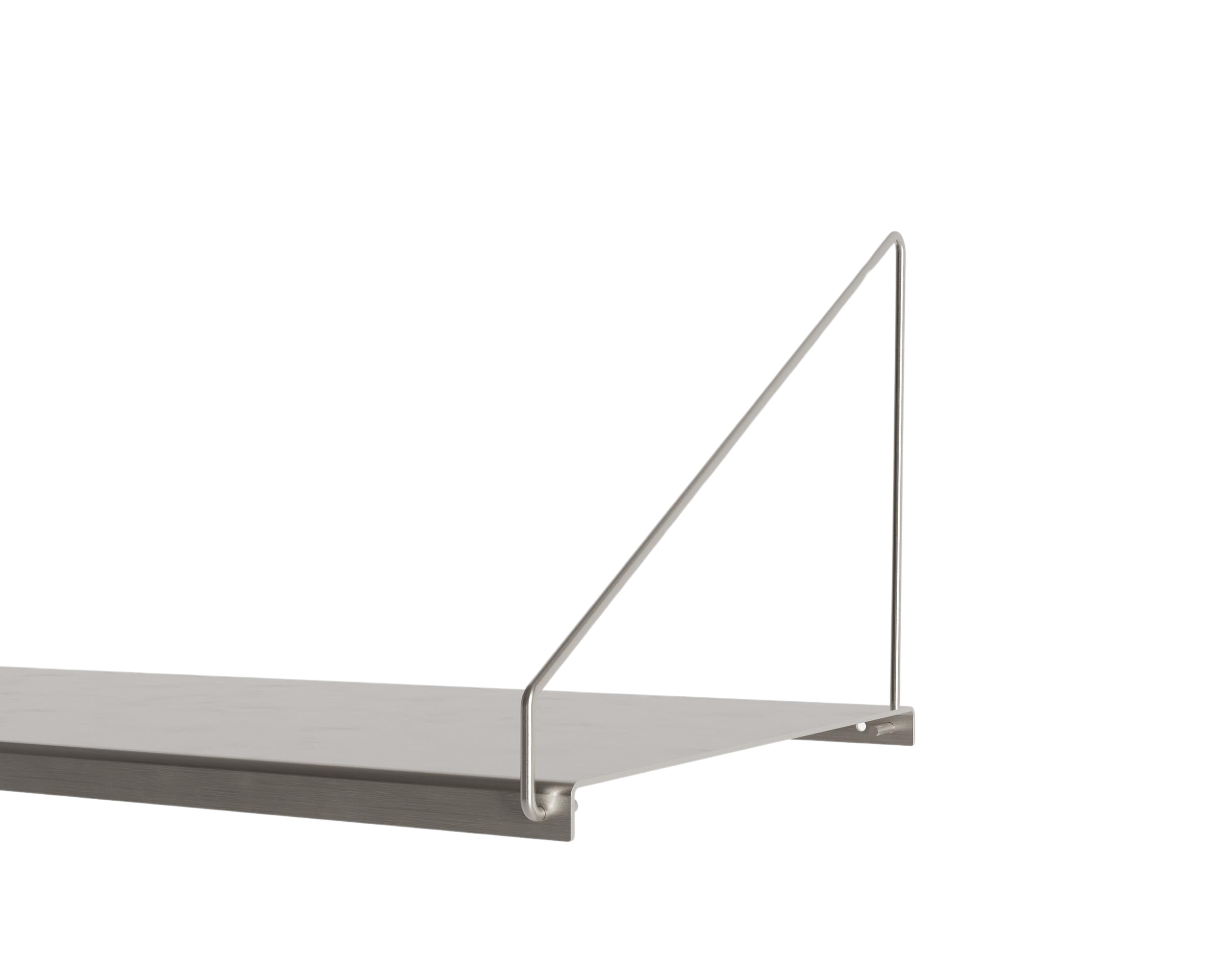 FRAMA - Shelf Library Single Section | Stainless Steel | H185.2 / W40