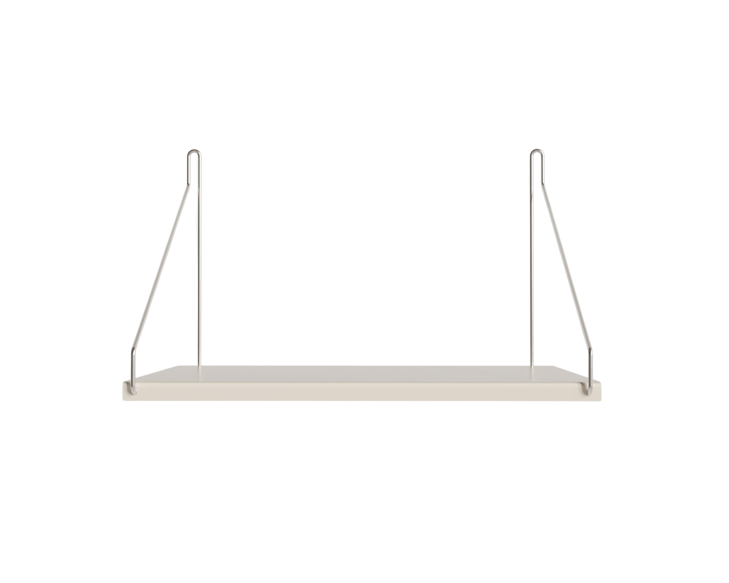 FRAMA - Single Shelf | Warm White Steel | D27 / W40