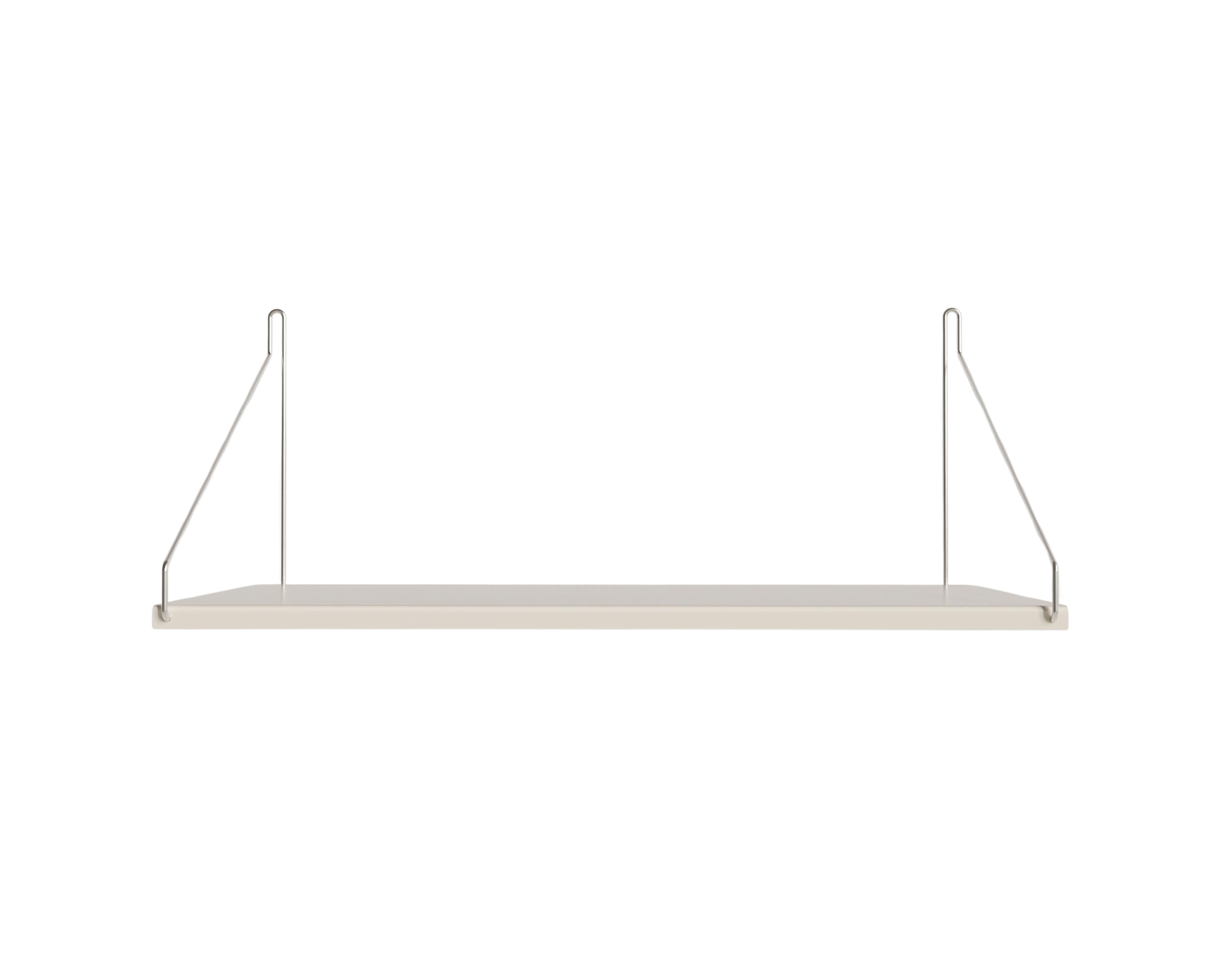 FRAMA - Single Shelf | Warm White Steel | D27 / W60