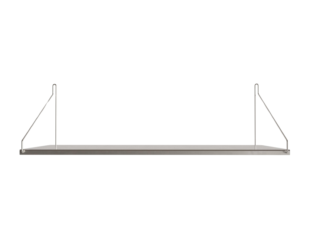 FRAMA - Single Shelf | Stainless Steel | D27 / W80