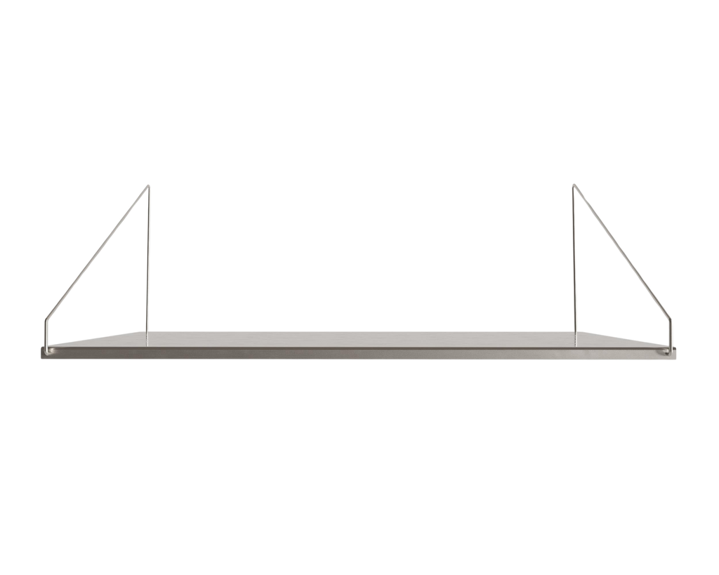 FRAMA - Library Desk Shelf | Stainless Steel | D40 / W80 FRAMA