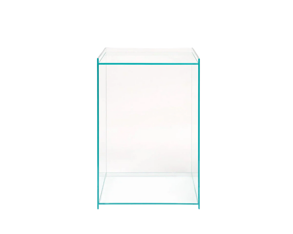 FRAMA - Rivet Box Table | Glass