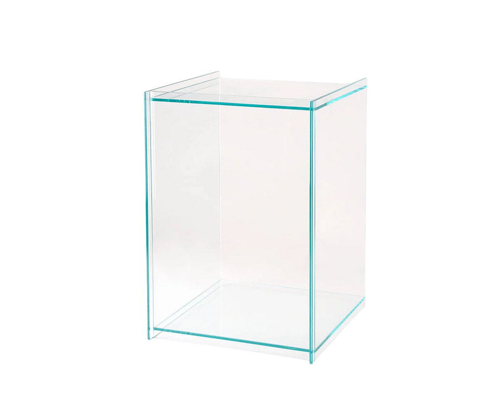 FRAMA - Rivet Box Table | Glass FRAMA