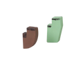 FRAMA - Toogood x FRAMA | Hook Sculpture Set of Two | Green + Brown